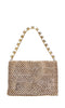 GEDEBE AURORA bag in fabric and rhinestones