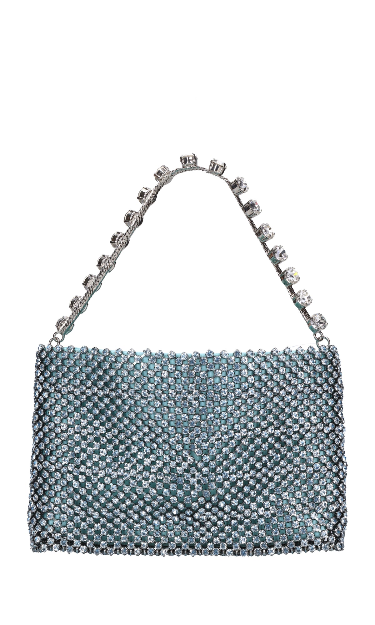 Borsa modello AURORA in tessuto e strass 