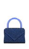 GEDEBE Mini Cookie Bag in Satin and Rhinestones