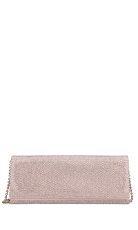 Borsa modello ENVELOPE in camoscio e strass 