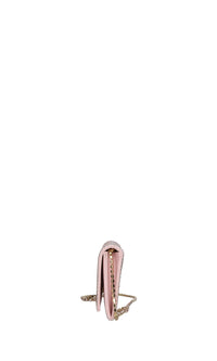 Borsa modello ENVELOPE in camoscio e strass 