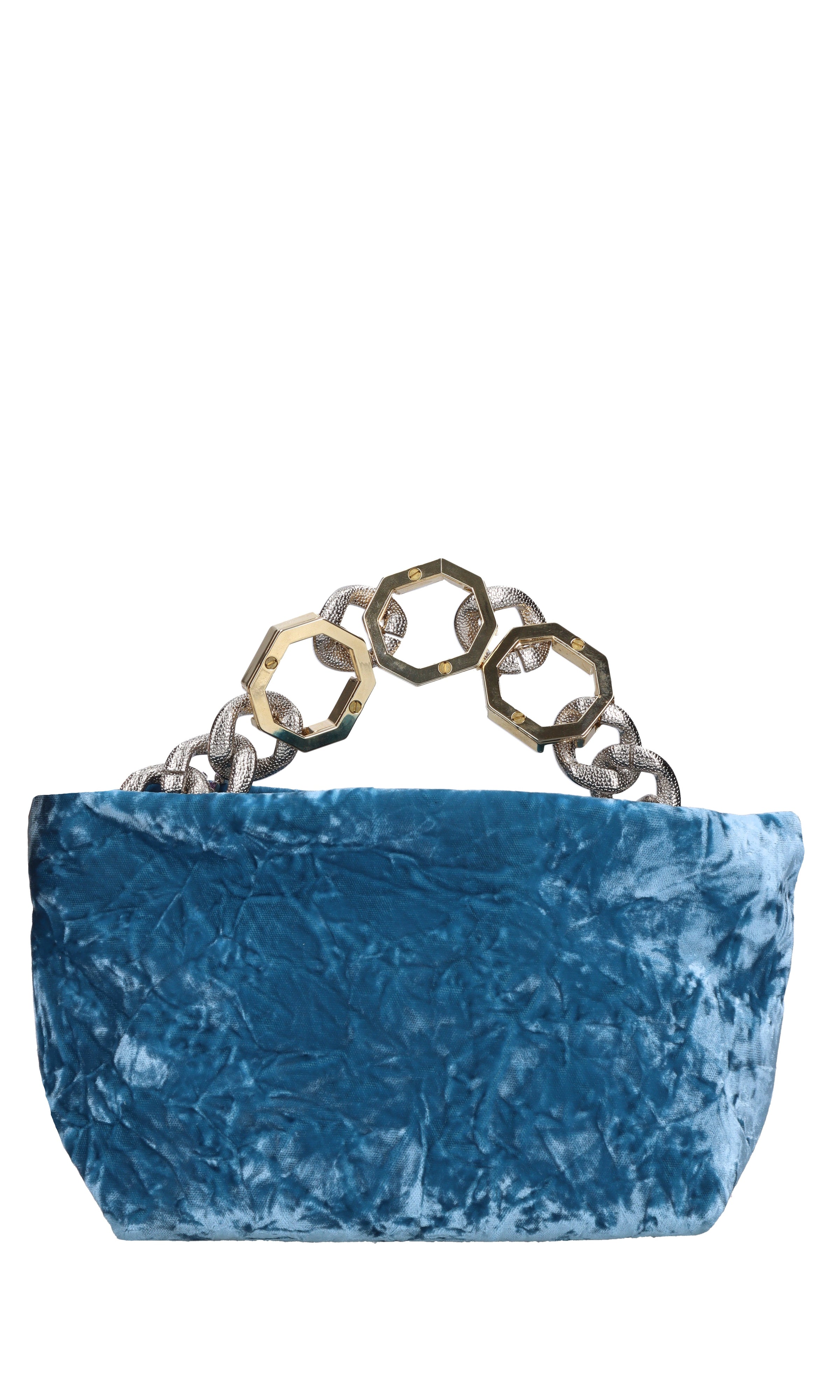 Borsa mini Jessye in velluto 