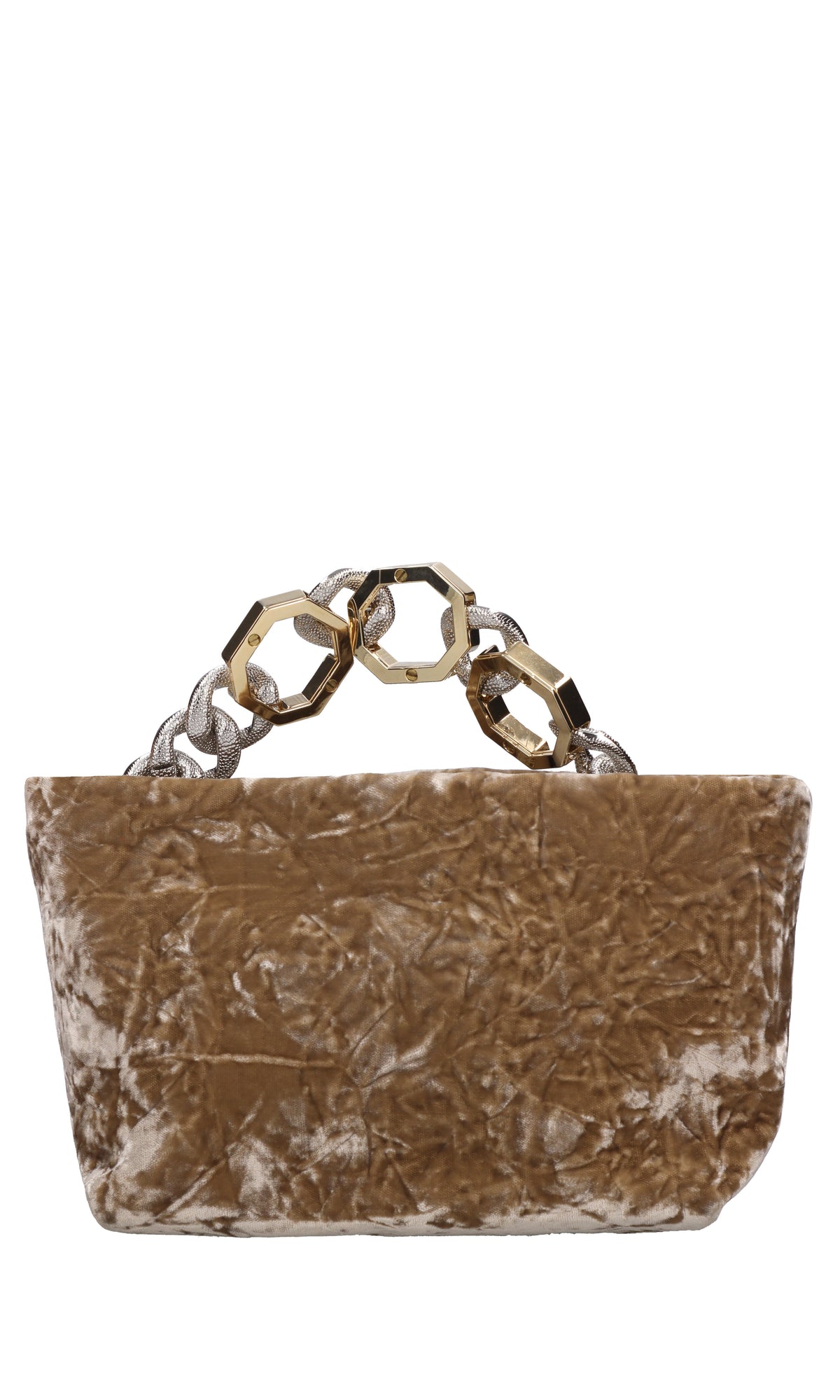Borsa mini Jessye in velluto. 