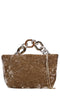 GEDEBE Borsa mini Jessye in velluto.