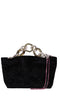GEDEBE Jessye velvet mini bag