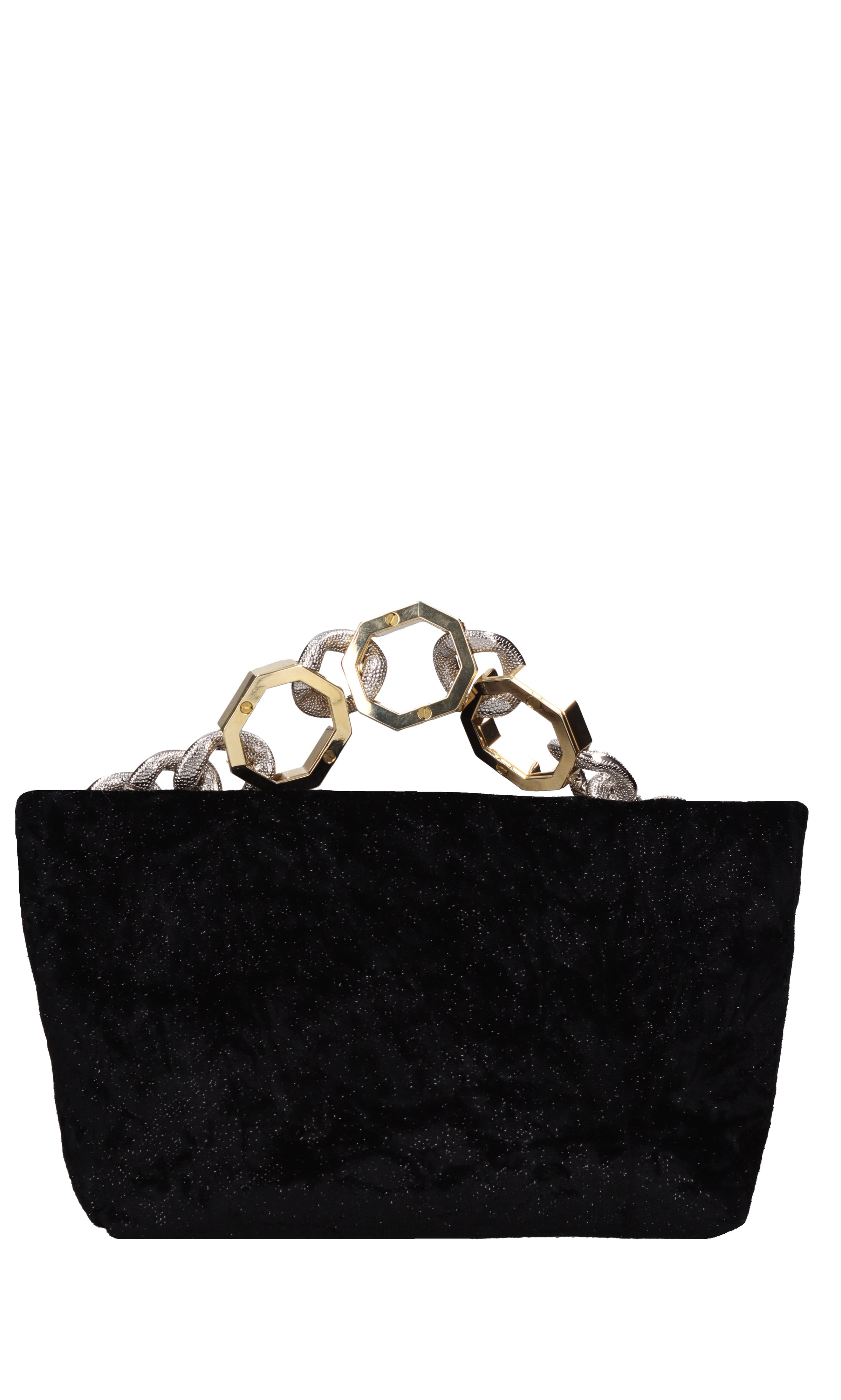Borsa mini Jessye in velluto 