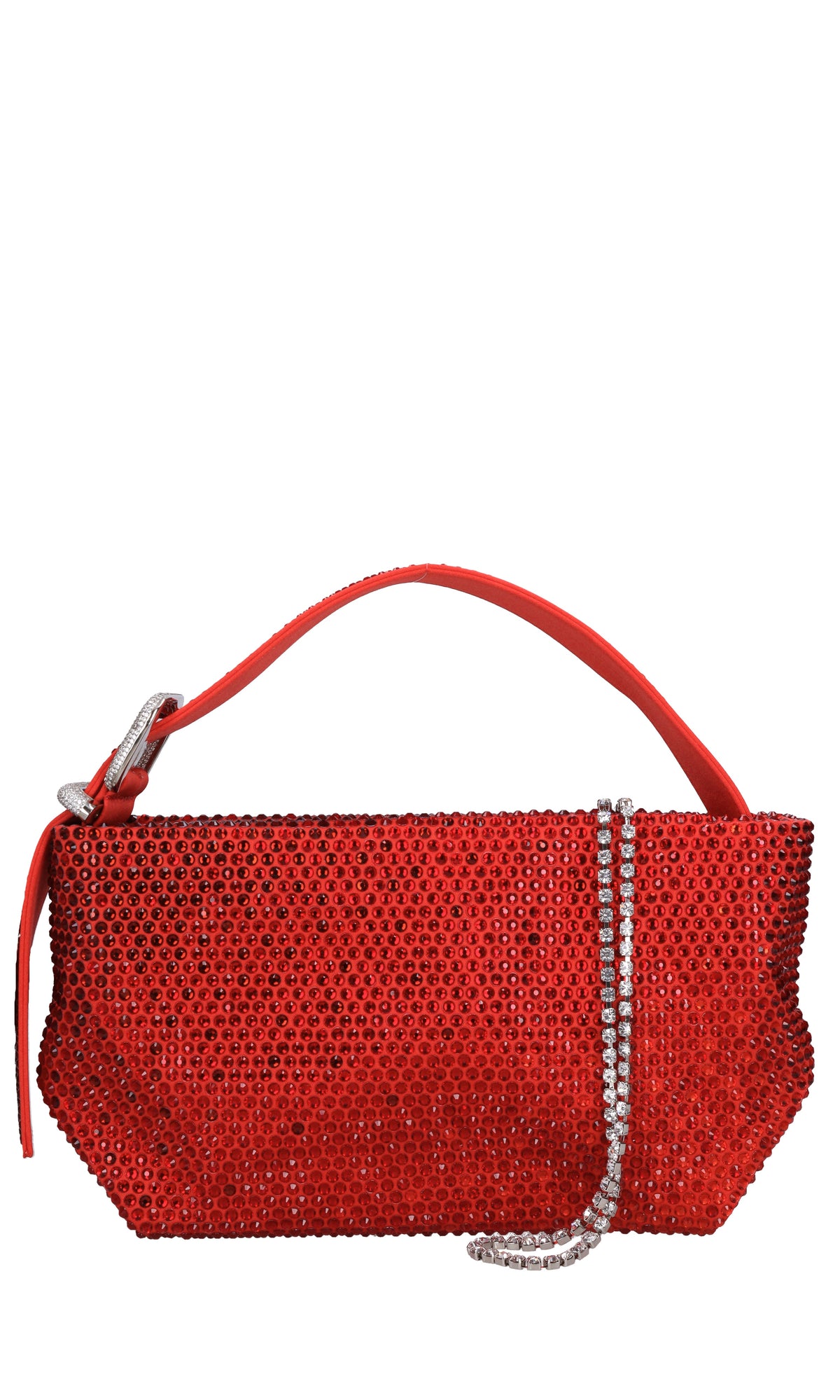 Borsa Jessye in raso e strass 