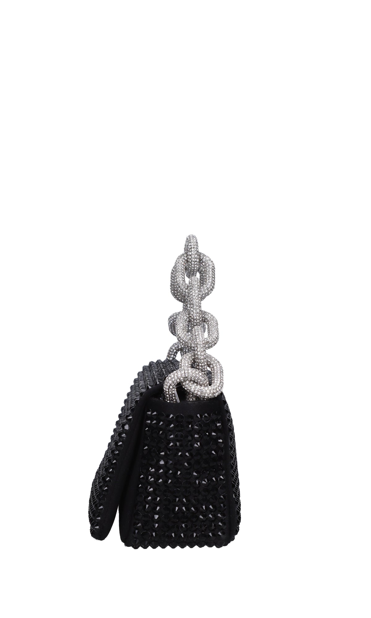 Borsa mini My Dream in raso e strass 