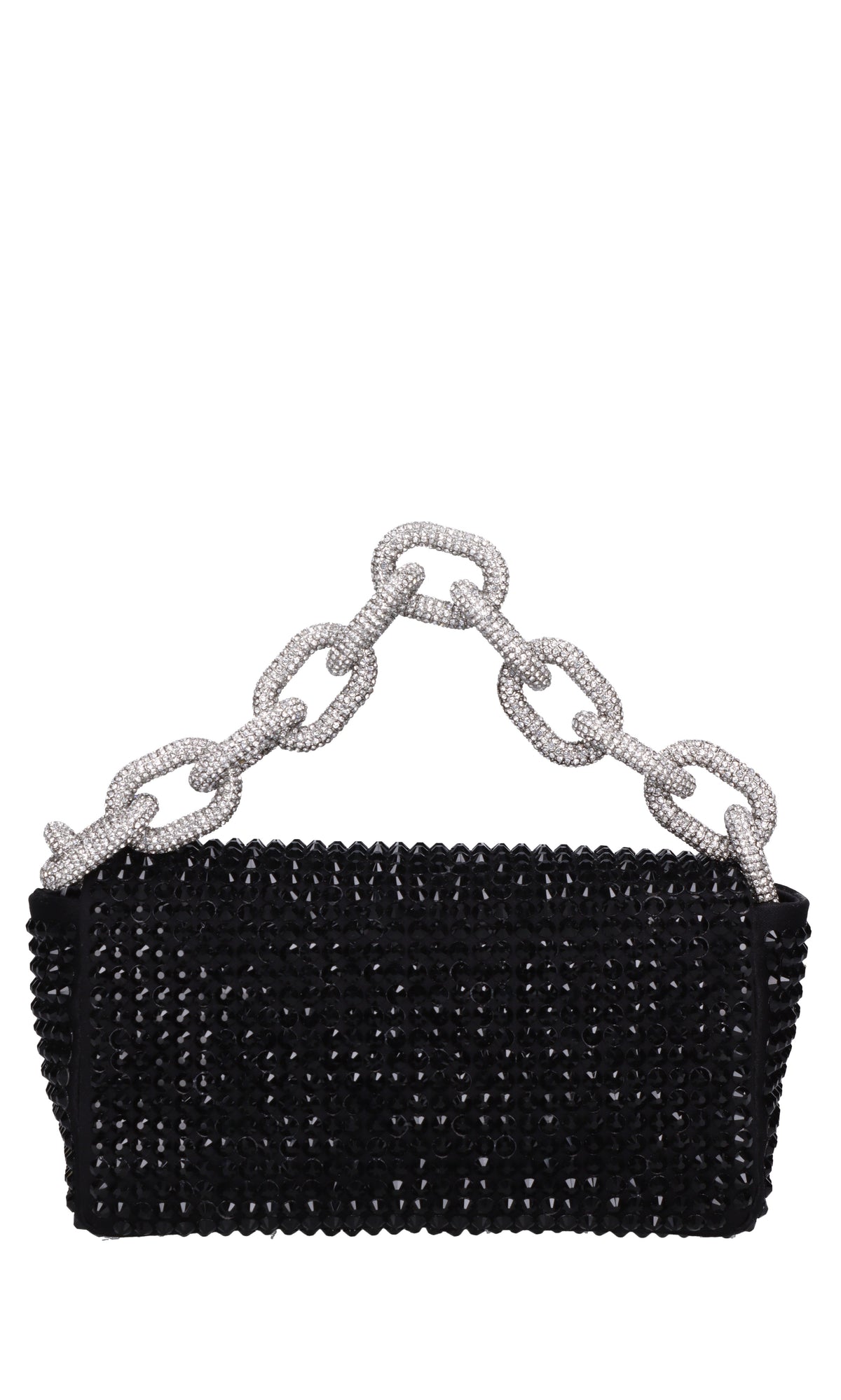 Borsa mini My Dream in raso e strass 