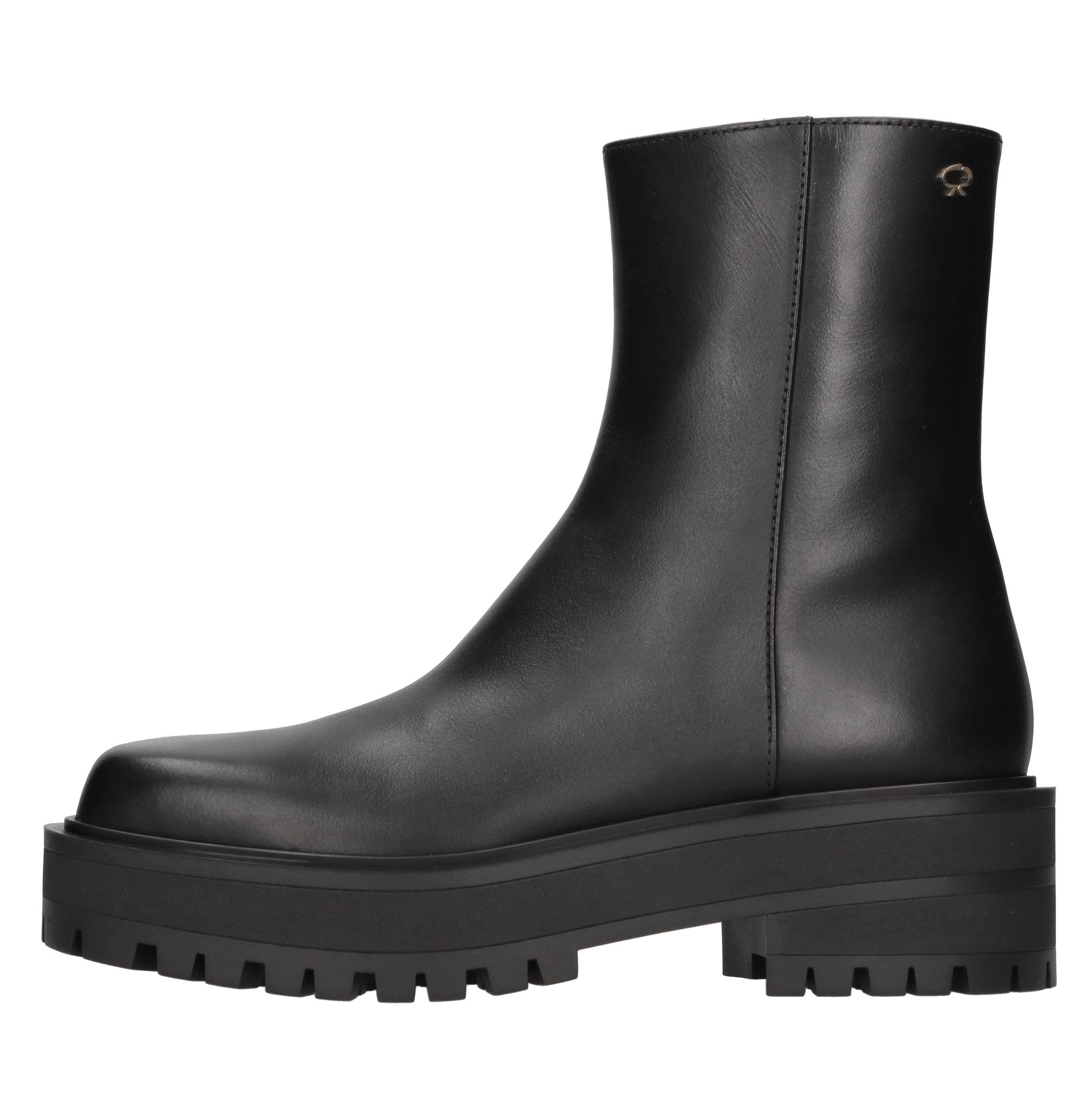 Stivaletti Warner in pelle 