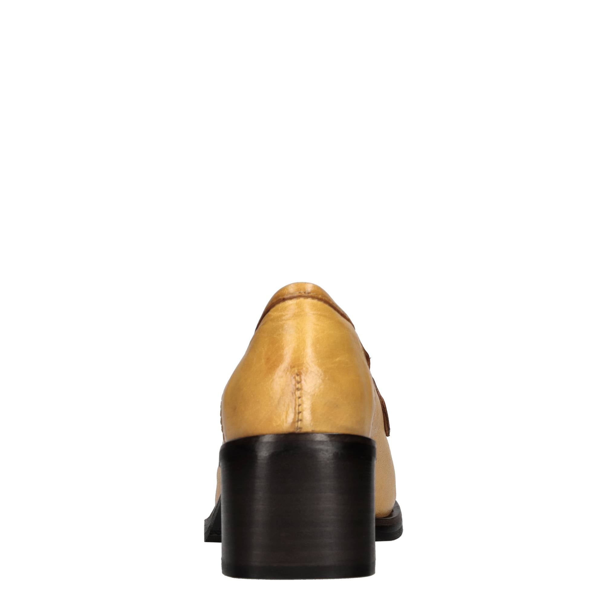 Mocassini in pelle 