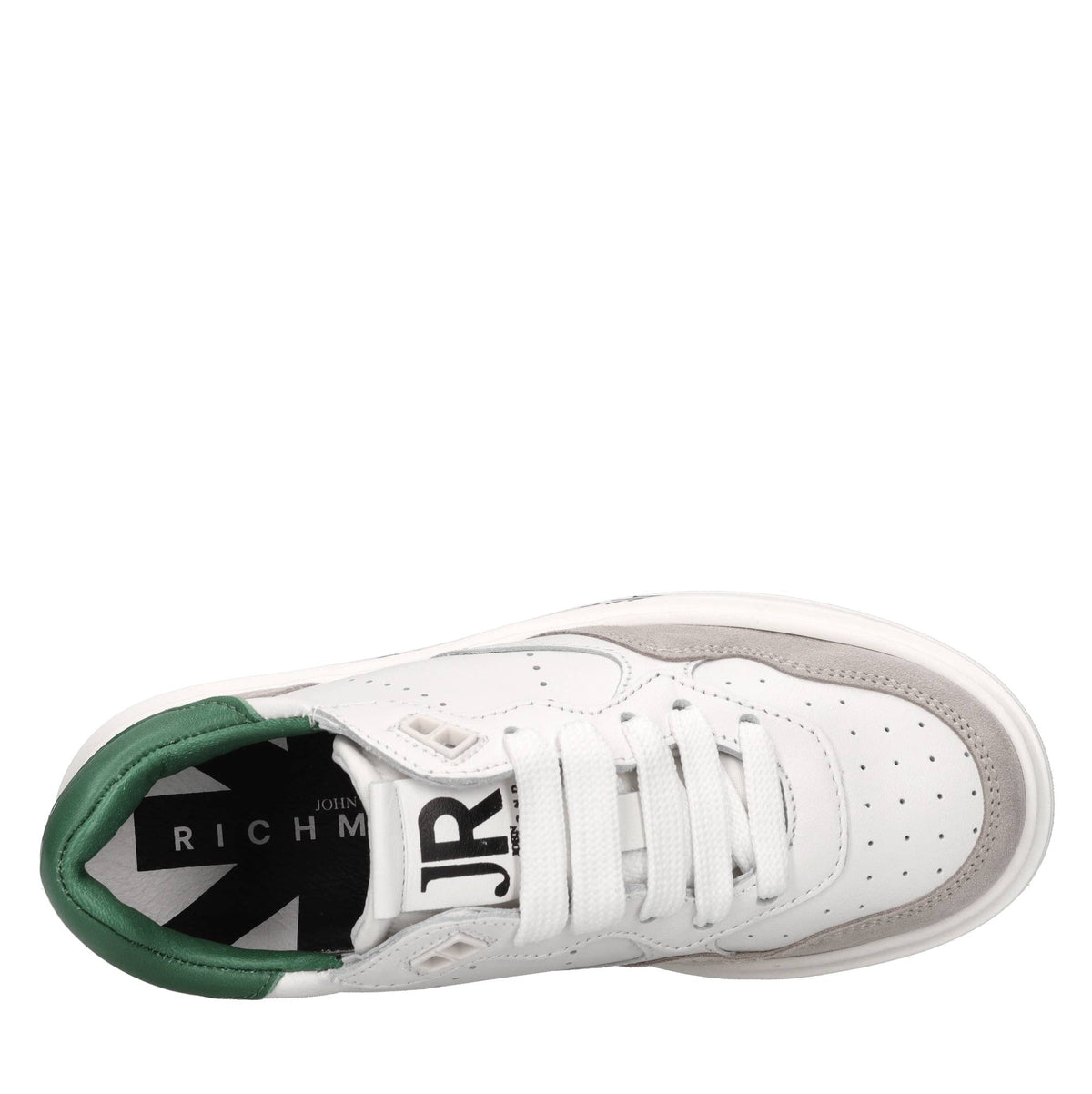 Sneakers in pelle e camoscio 