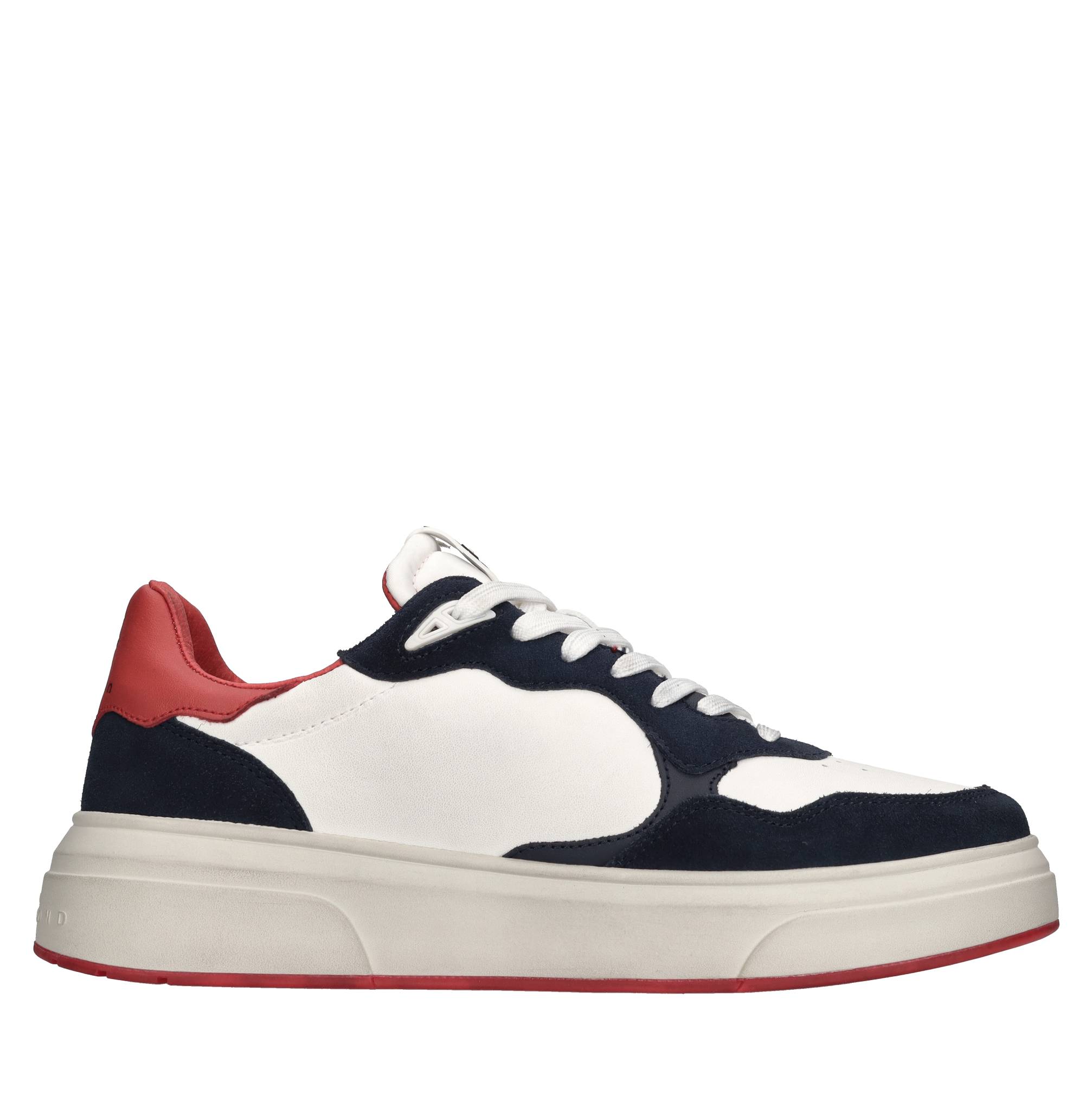 Sneakers in ecopelle e camoscio 