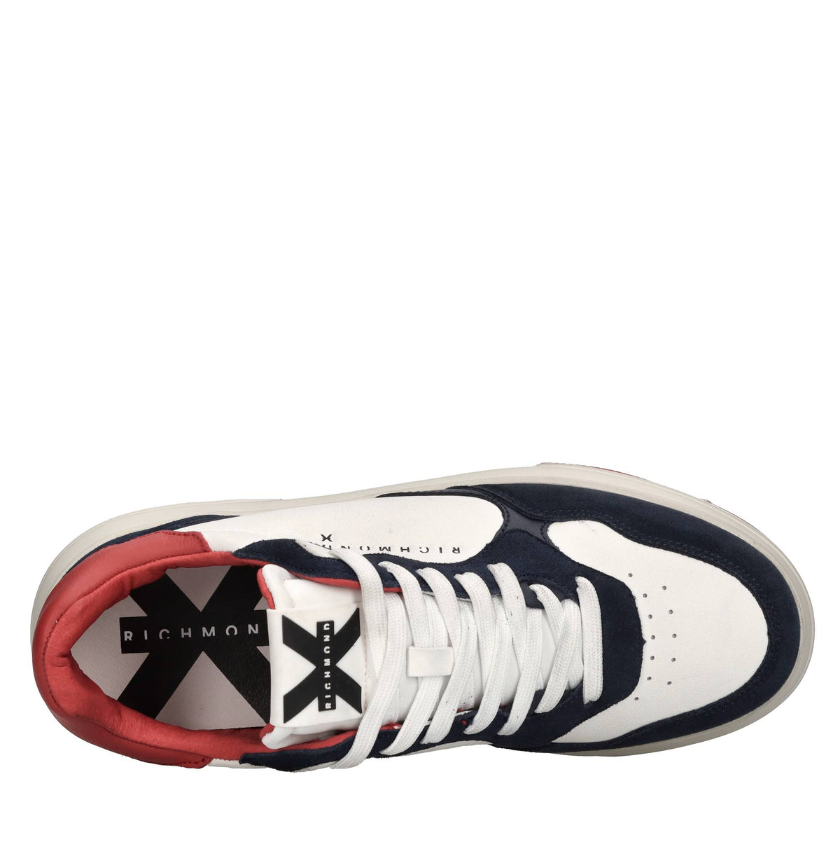Sneakers in ecopelle e camoscio 