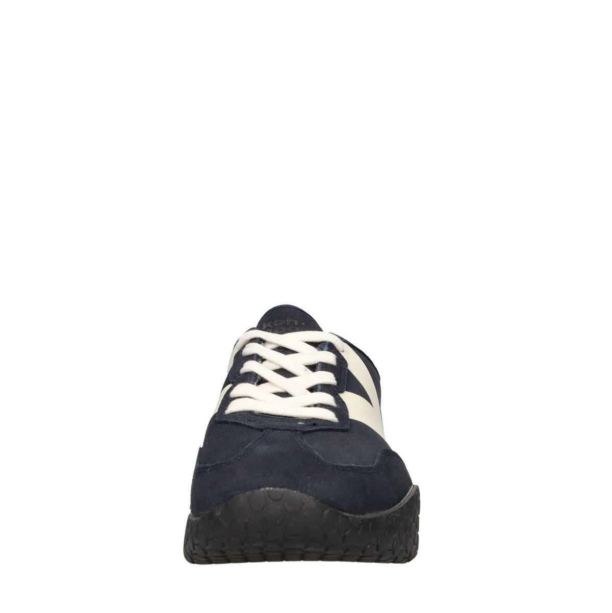 Sneakers in camoscio, tessuto e gomma 