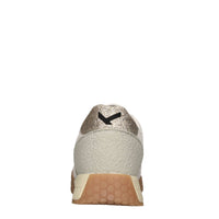 Sneakers in camoscio e glitter 