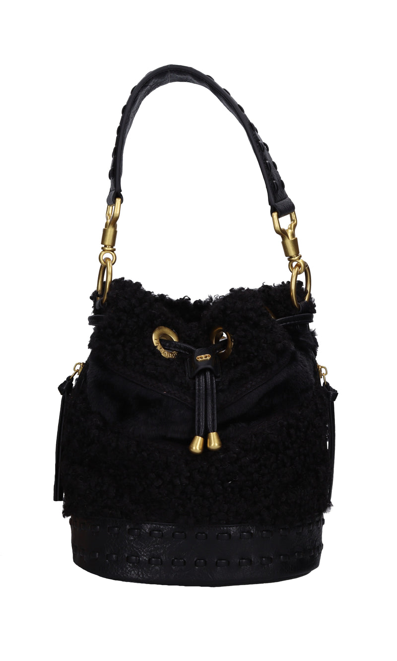 Borsa Space Sheep in ecopelliccia 