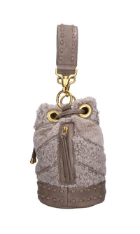 Borsa Space Sheep in ecopelliccia 