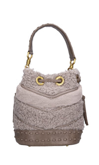 Borsa Space Sheep in ecopelliccia 