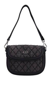 Borsa Star in denim ed ecopelle 