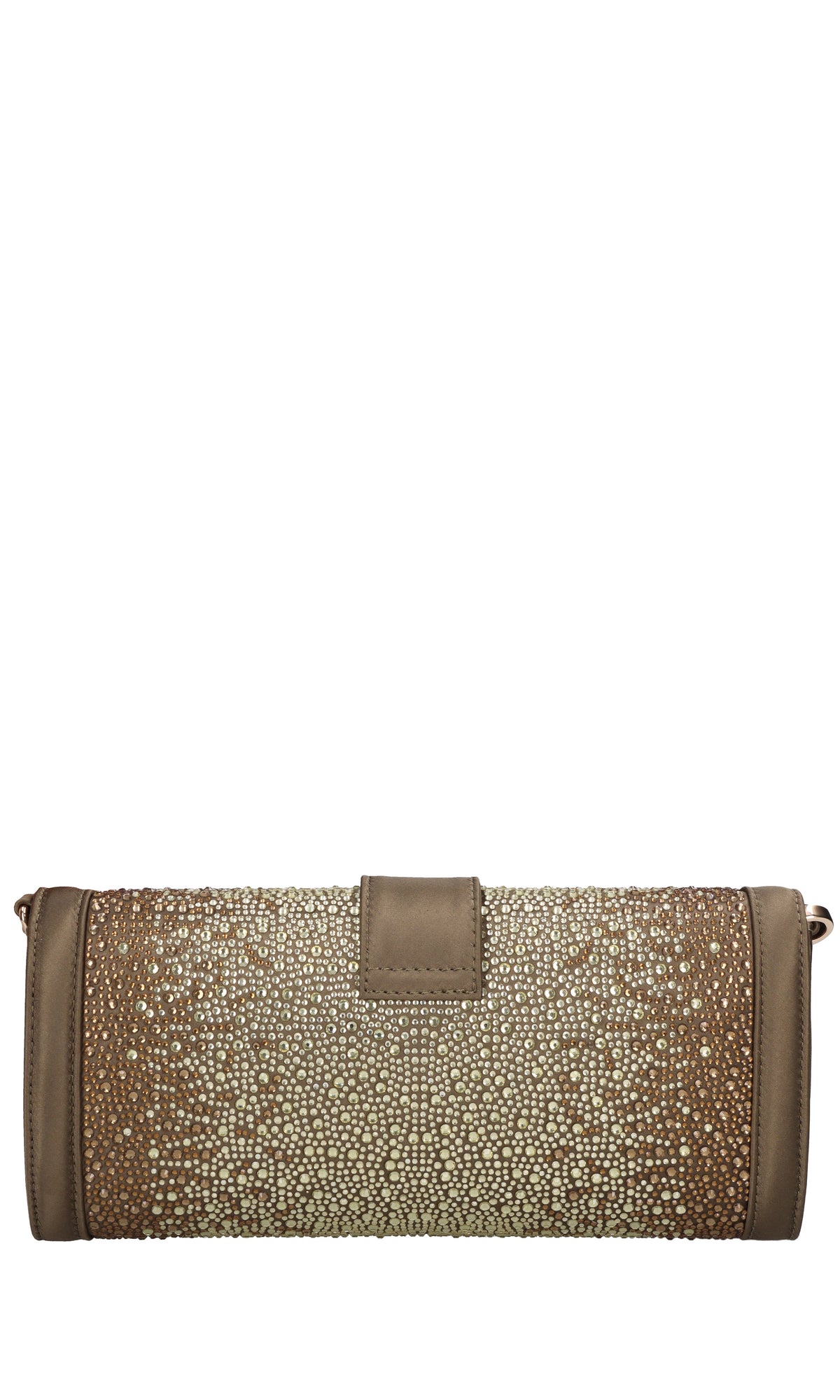 Borsa Night Edition in raso e strass 