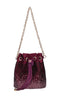 LA CARRIE Borsa Night Edition in raso e strass