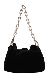 Borsa Night Edition in velluto 