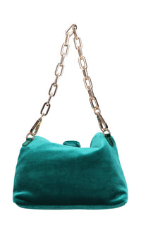 Borsa Night Edition in velluto 