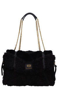 Borsa Space Sheep in ecopelliccia 