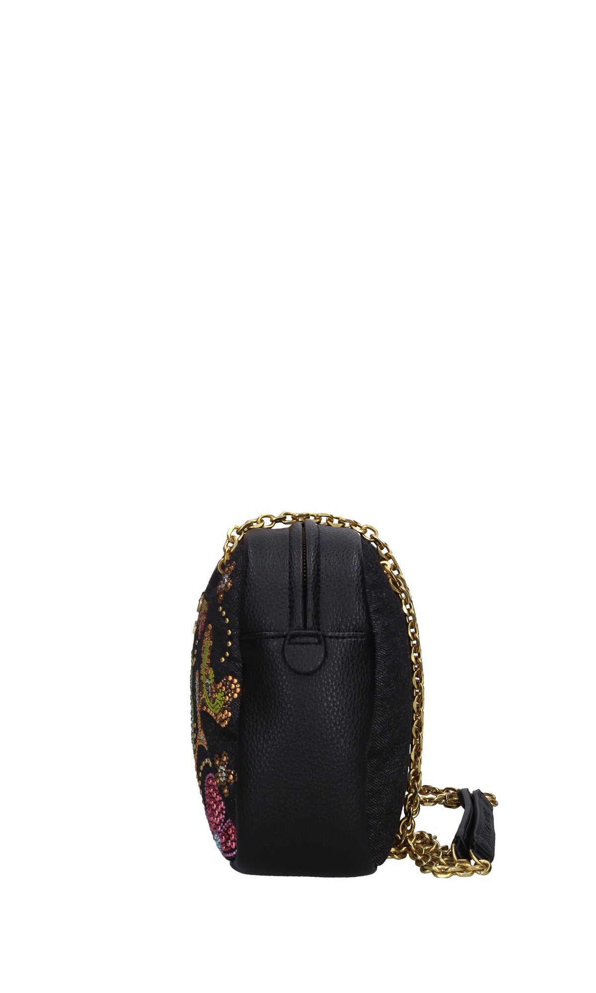 Borsa ROSES in tessuto ed ecopelle 