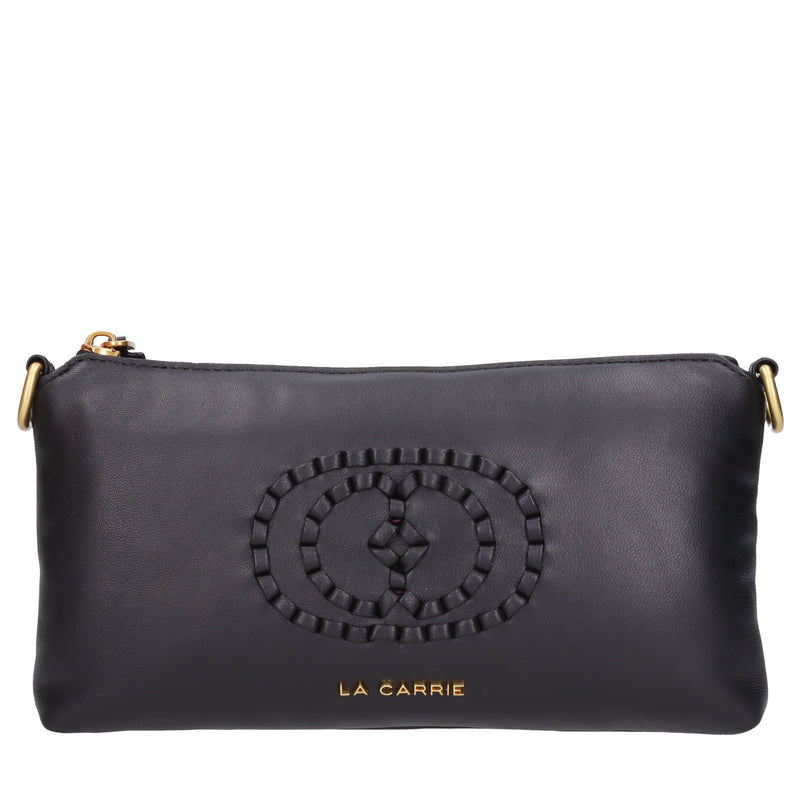 Borsa Woven in pelle 