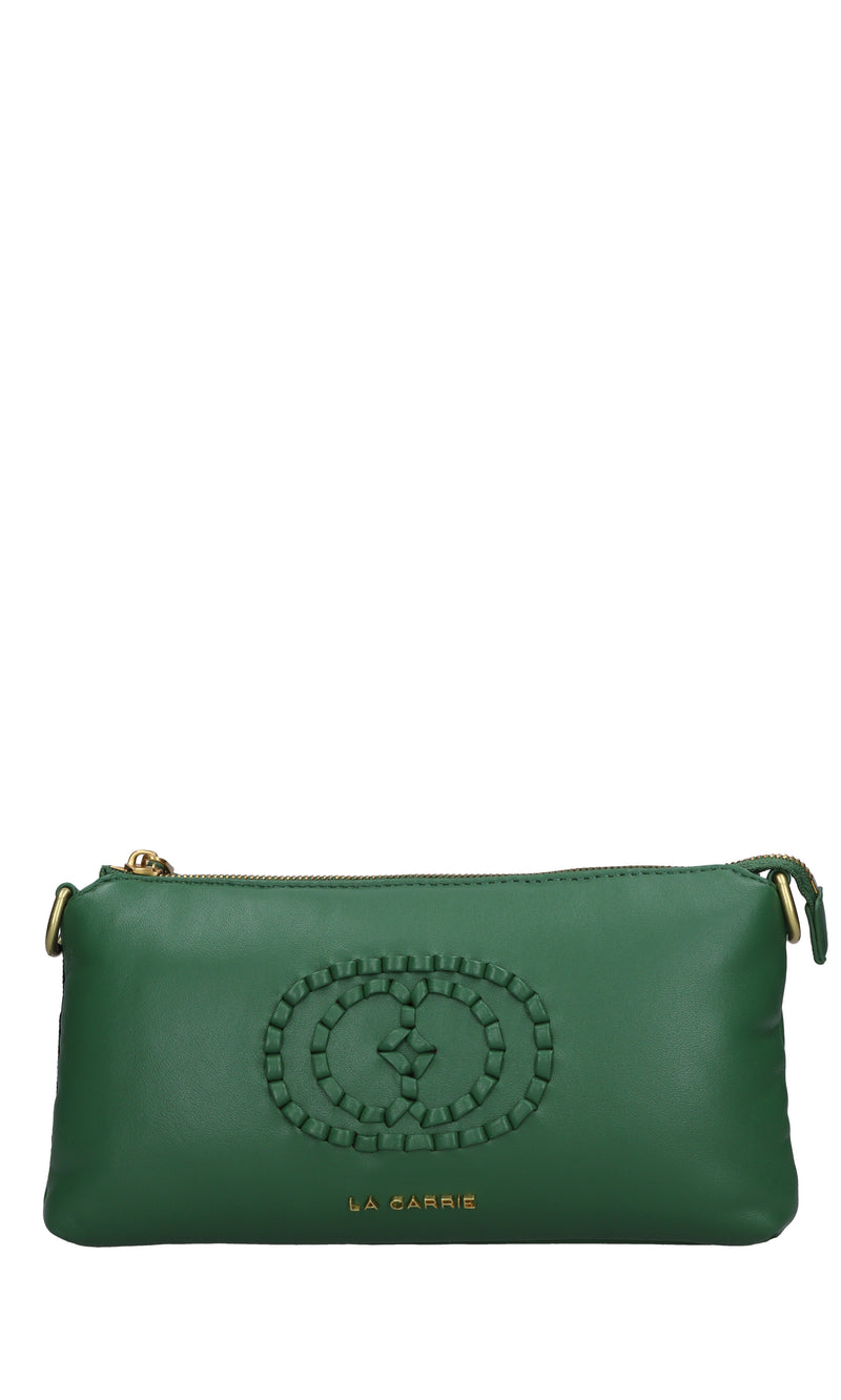 Borsa Woven in pelle 