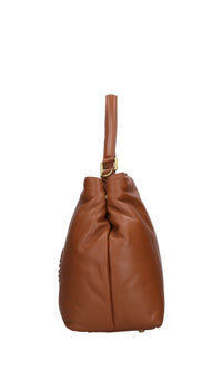 Borsa WOVEN LOGO in pelle 