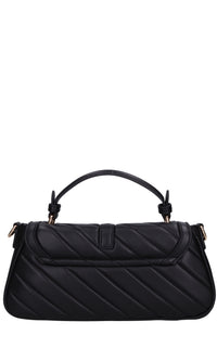 Borsa Plumar med. in pelle 