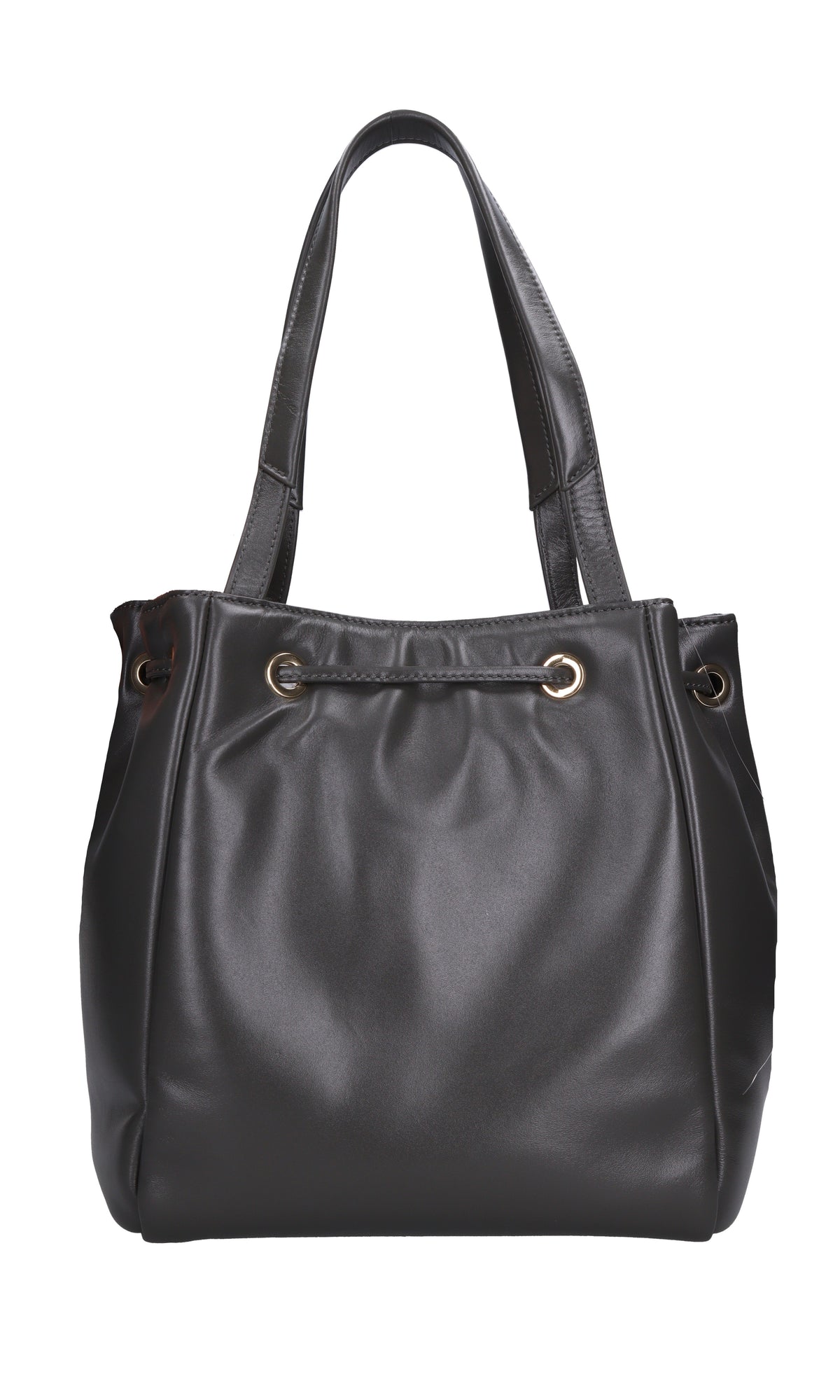 Borsa GIANT LOGO in pelle 