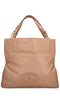 LA CARRIE Borsa Woven Logo in pelle