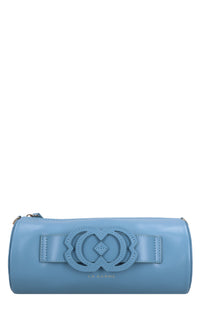 Borsa Finger Round in pelle 