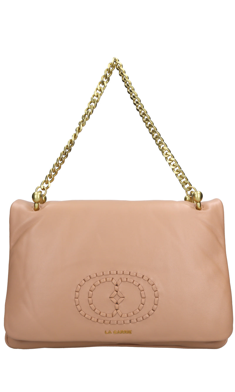 Borsa WOVEN LOGO in pelle 