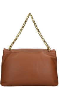 Borsa WOVEN LOGO in pelle 