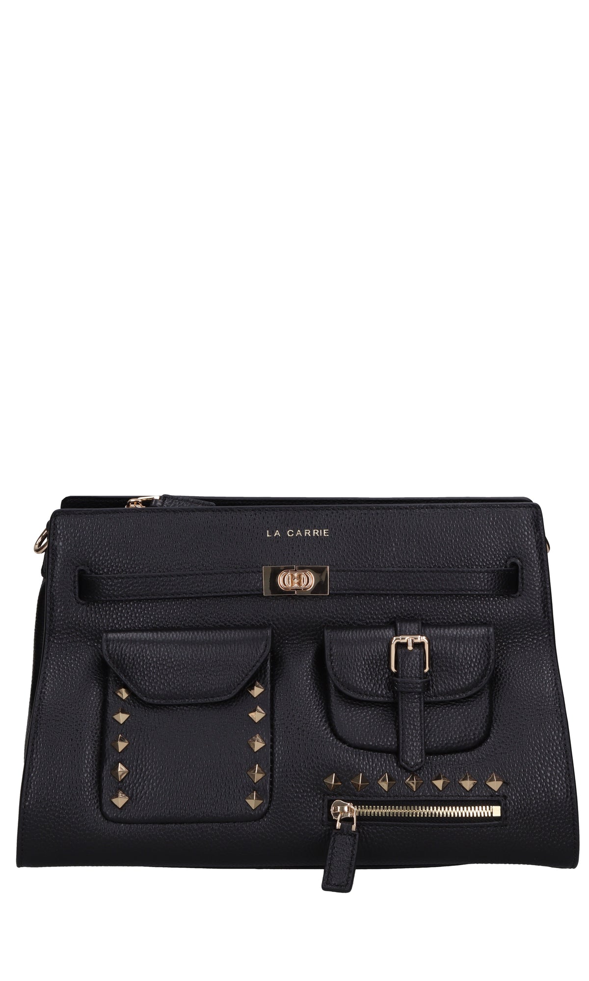 Borsa rock pocket in pelle 