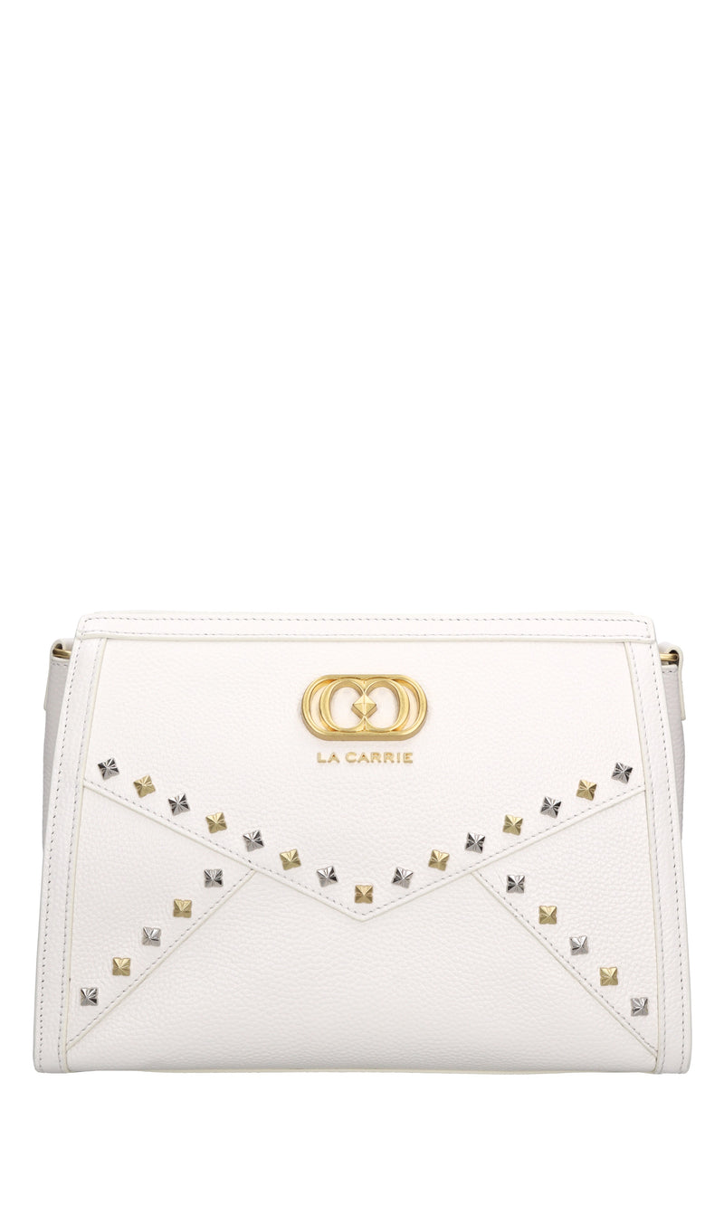 Borsa Frivolous med. in pelle e borchie 