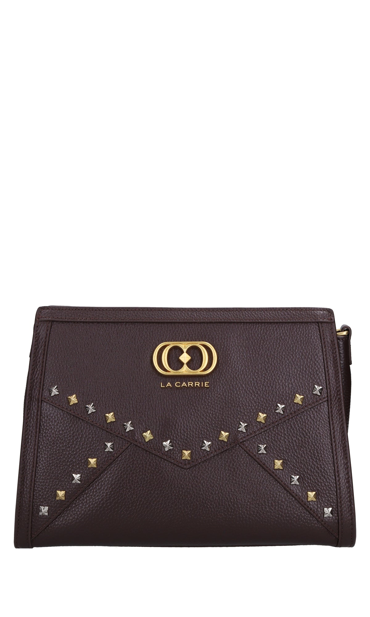 Borsa Frivolous med. in pelle e borchie 