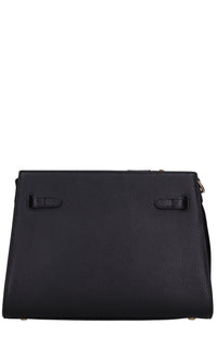 Borsa ROCK POKET MED. in pelle e borchie 