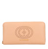 LA CARRIE Portafoglio Drilled logo big wallet in pelle
