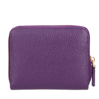 Portafoglio Drilled logo small wallet in pelle 