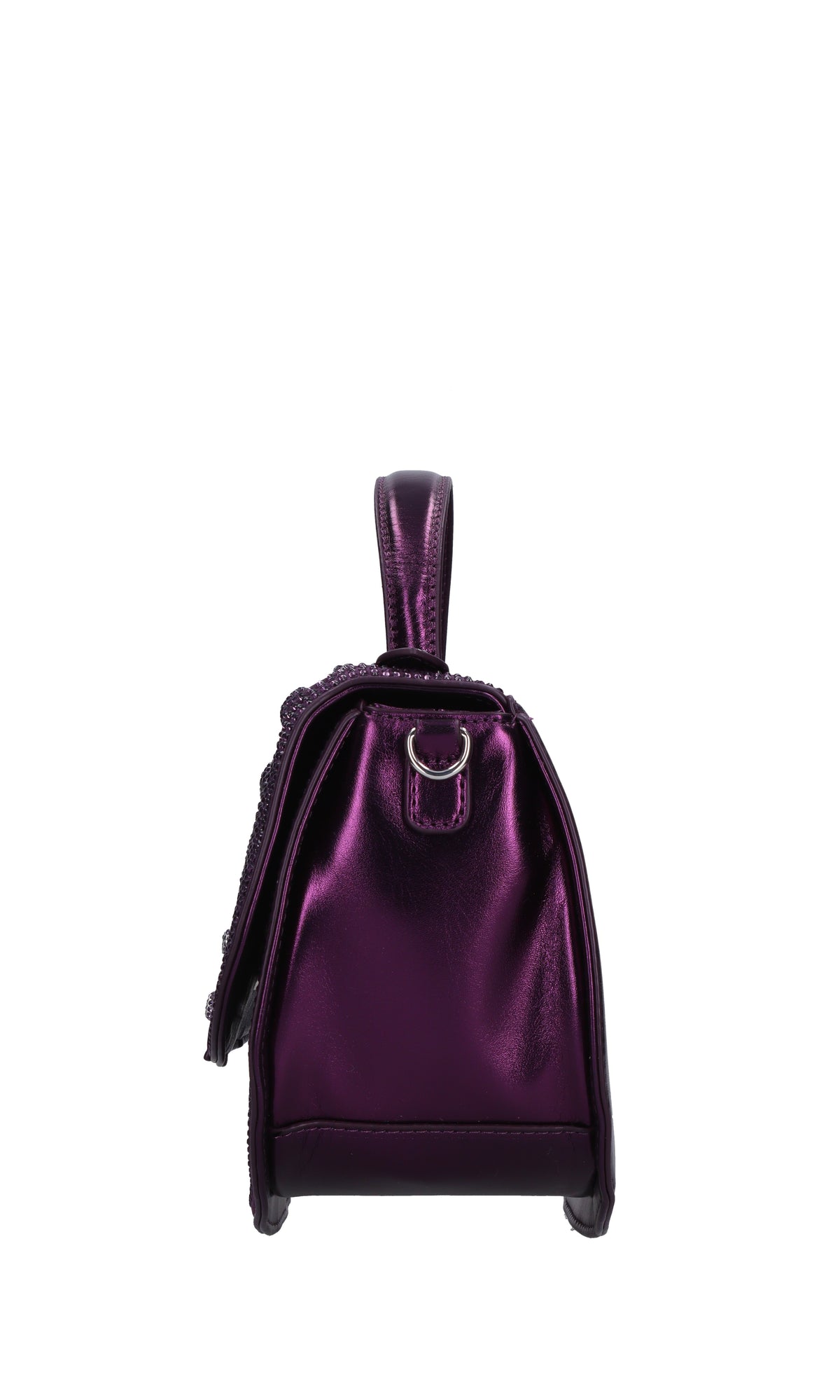 Borsa Microstars ecopelle e strass 