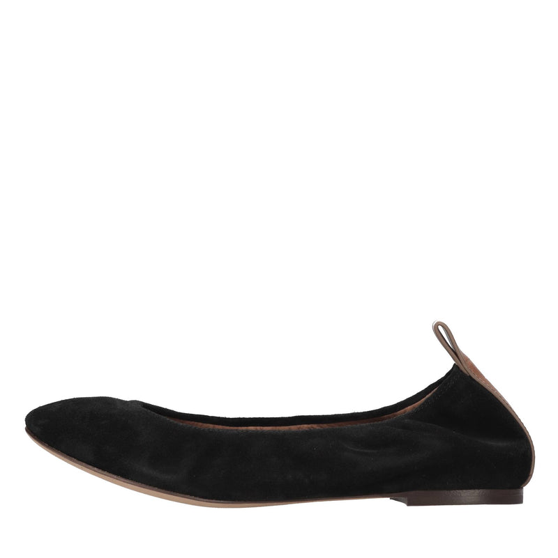 Ballerine in camoscio 