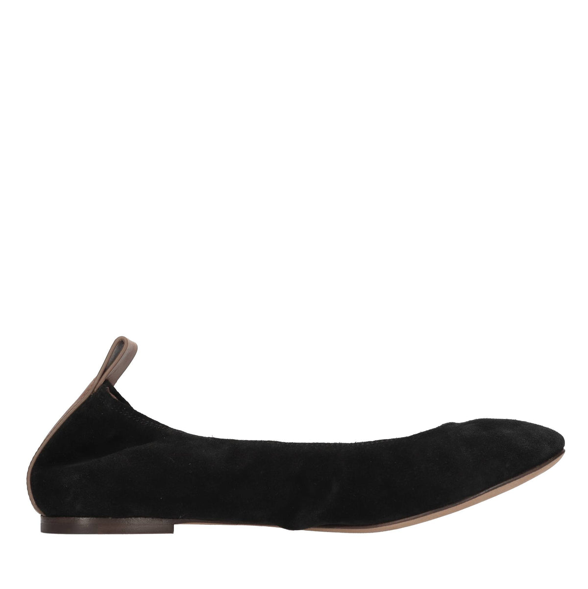 Ballerine in camoscio 