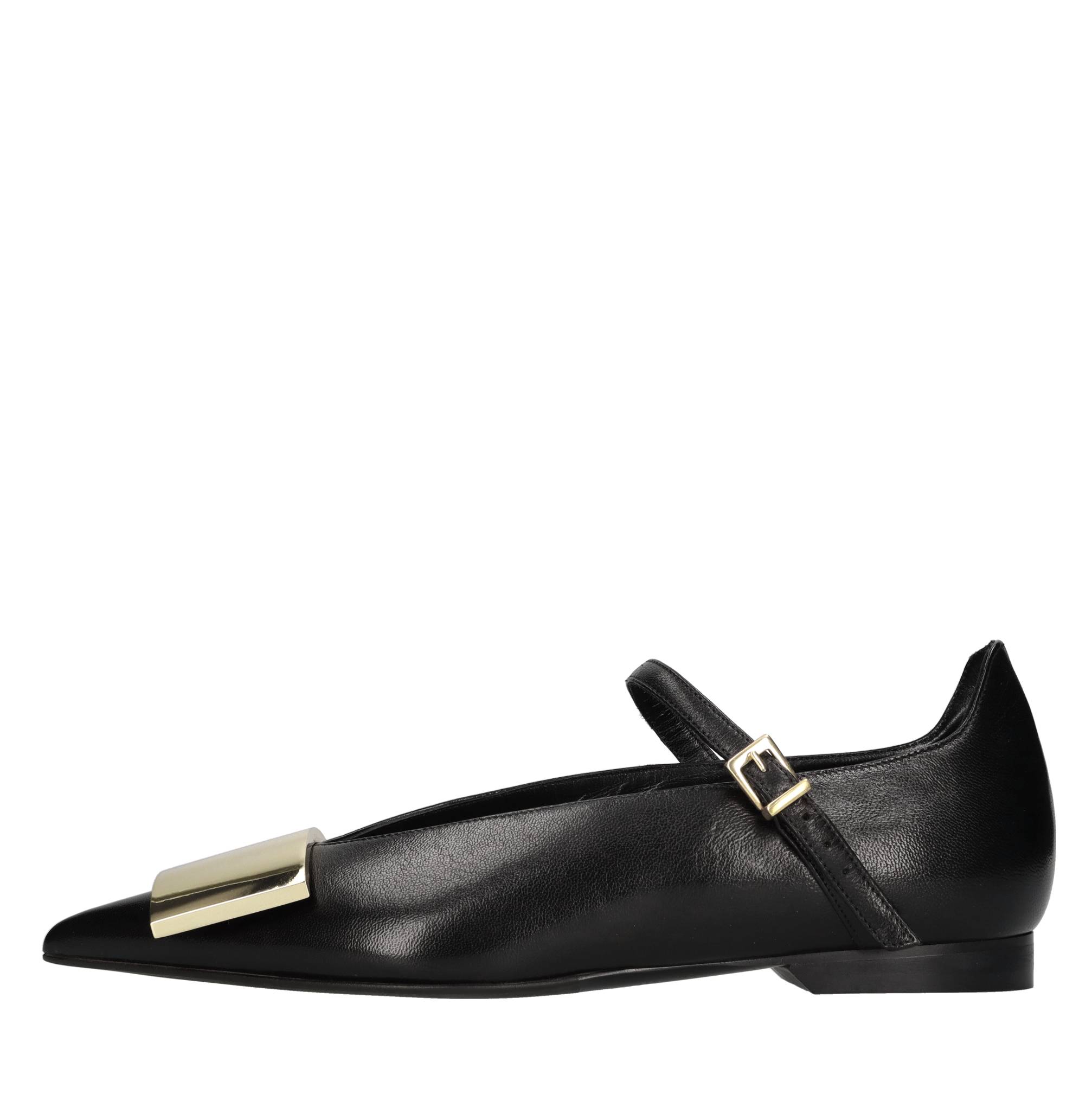 Ballerine in pelle 