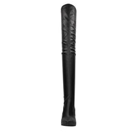 Stivali cuissard Eva in ecopelle e pelle 